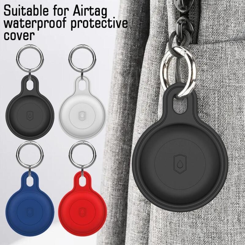 【 konouyo 】 Silicone Capa Para Porta-Chaves Airtags Protetora À Prova D'água Airtag Tracker Accessories Case em Oferta na Shopee