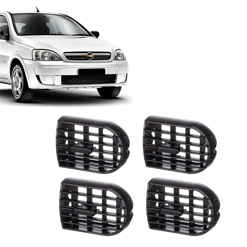 Kit Difusor Saída de Ar Central Lateral Corsa Maxx Joy Premium Montana 2003 2004 2005 2006 2007 2008 2009 2010 2011 2012 em Oferta na Shopee