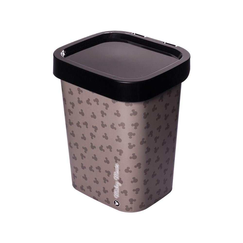 Lixeira de Plástico com Tampa 4,6 L Classic Mickey em Oferta na Shopee