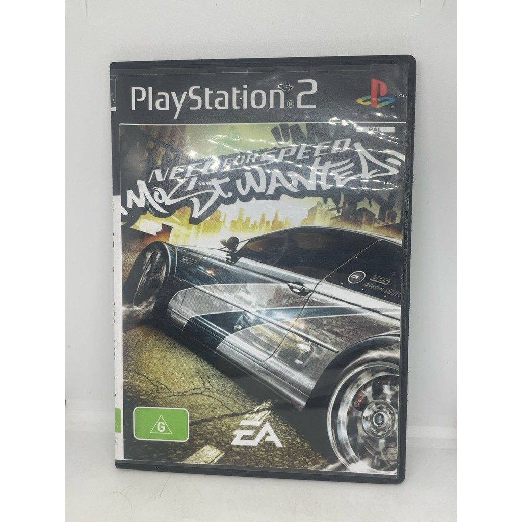 Jogo Need for Speed: Most Wanted Black edition - Playstation 2
