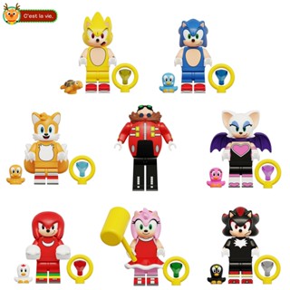 Brinquedo de montar Peça decorativa Brinquedos de Menino Presente de aniversário boneco de Dr. Eggman Shadow em Oferta na Shopee