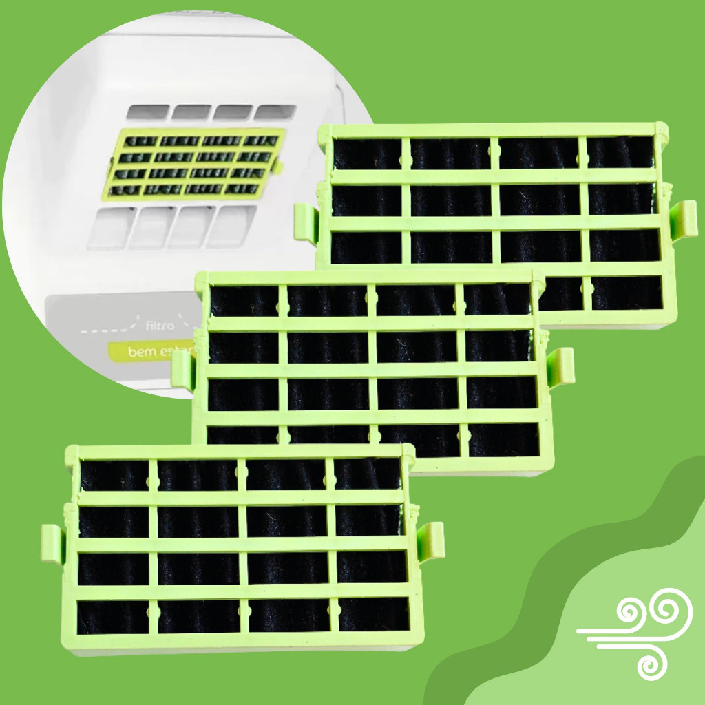 Filtro Antiodor Bem Estar Para Geladeira Consul Crm45 Crm55 Crm56 em Oferta na Shopee