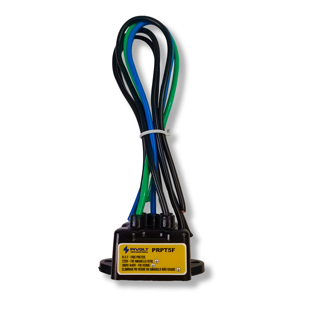 Para-raios Secundário De Linha Trifásico 5 Fios (PRPT5F) Pivolt