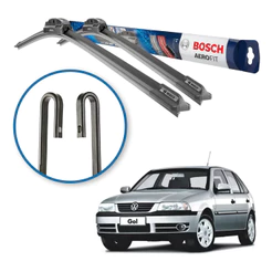 Palheta Limpador Dianteiro Parabrisa Original Bosch Volkswagen Gol 1999 A 2006