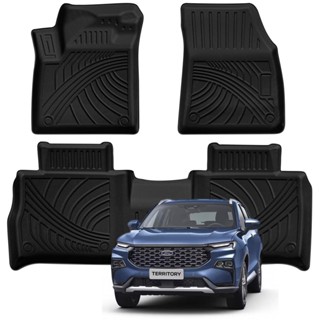 Tapete automotivo bandeja de borracha para FORD TERRITORY Conjunto 3 peças Ekap em Oferta na Shopee