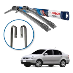 Palheta Limpador Parabrisa Original Bosch Volkswagen Polo Sedan 2002 A 2009