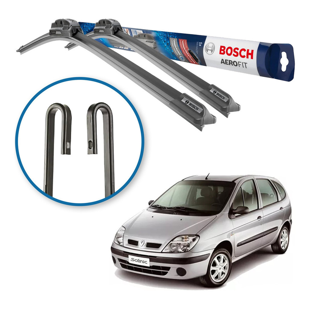 Palheta Limpador Parabrisa Original Bosch Renault Scenic 1999 A 2010 em Oferta na Shopee