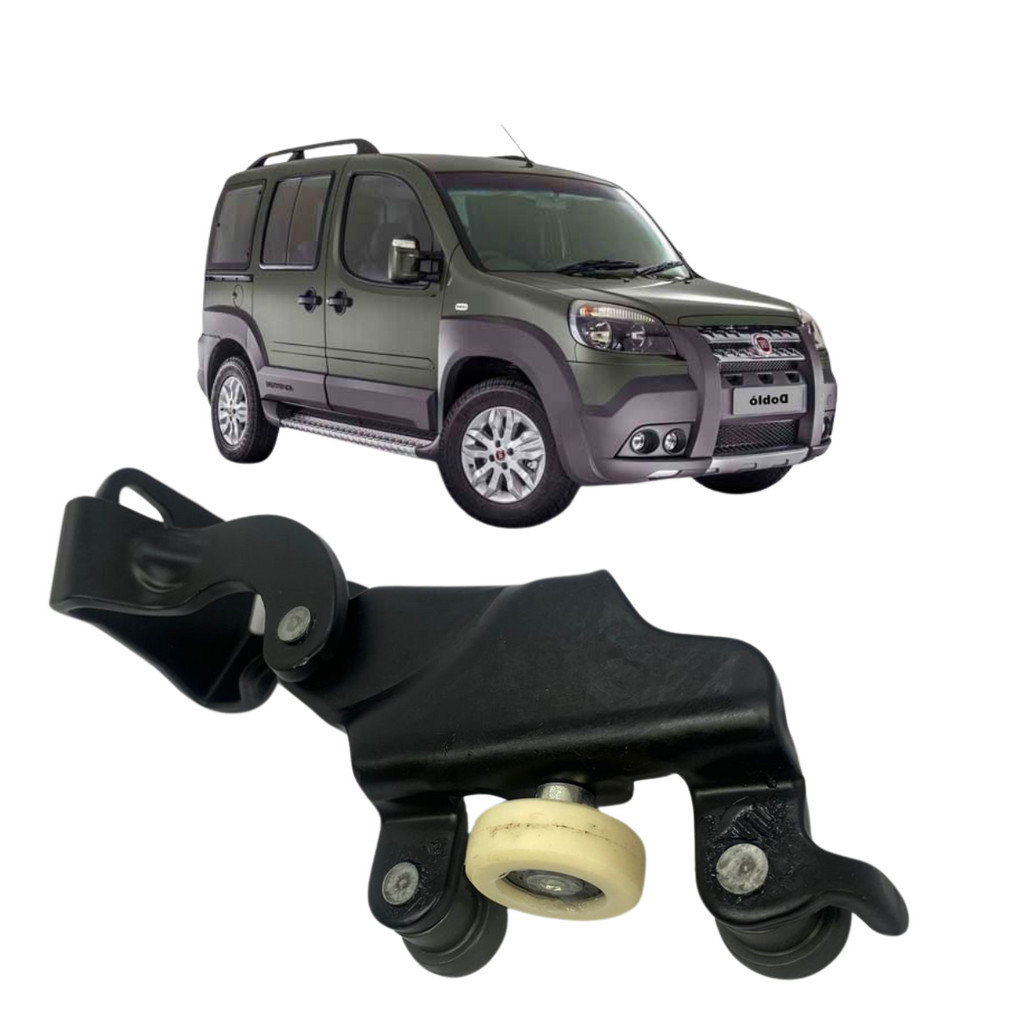Guia Central Doblo Carrinho Porta Corrediça Lado Direito em Oferta na Shopee