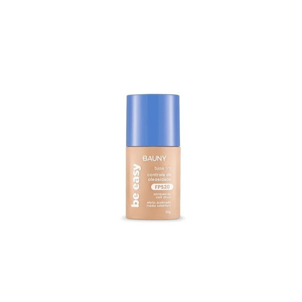 Base Facial Líquida Bauny Cosméticos Matte Acetinado Fps 20 Cor 020 27gr - Beauty
