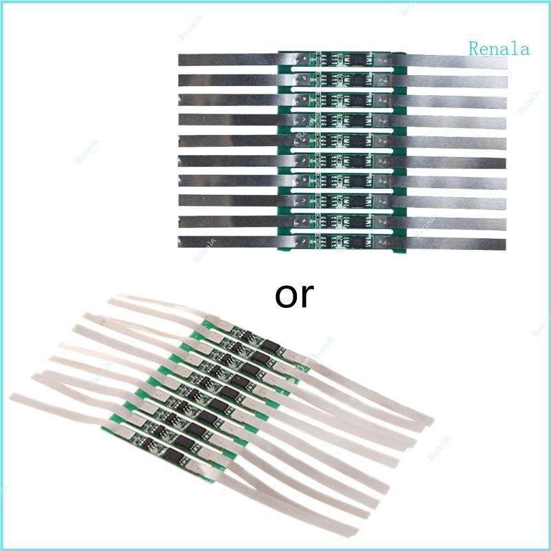 Renala 10PCS Lote 18650 Bateria Para Placa Proteção Carga Única