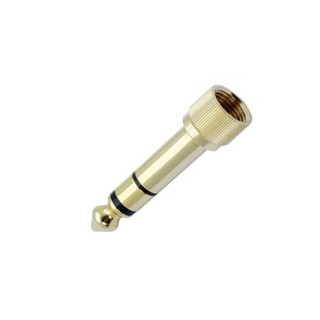 Adaptador P2 stereo femea para P10 stereo macho com rosca 101295 Star Cable