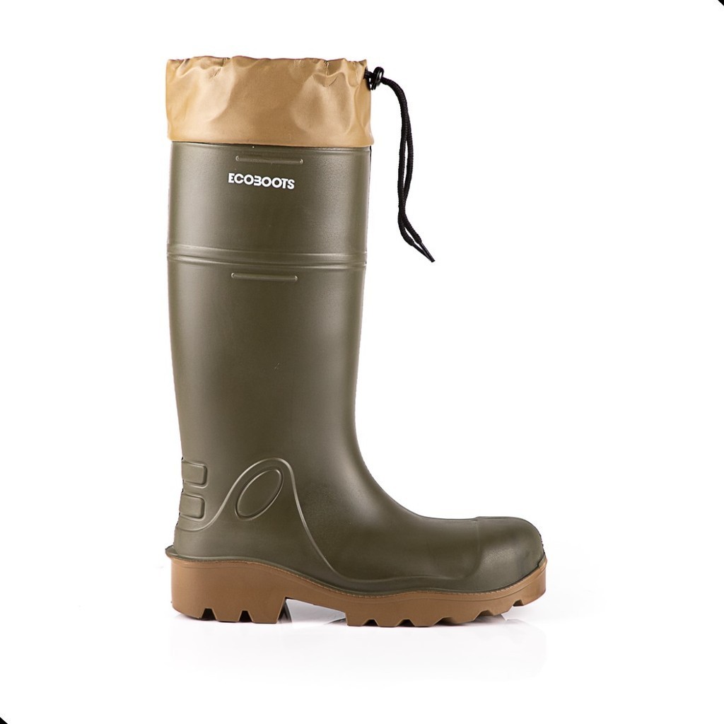 Bota Botina Galocha de segurança Ocupacional Em Pu 100% Impermeavel Bracol Puresafe Com C.A