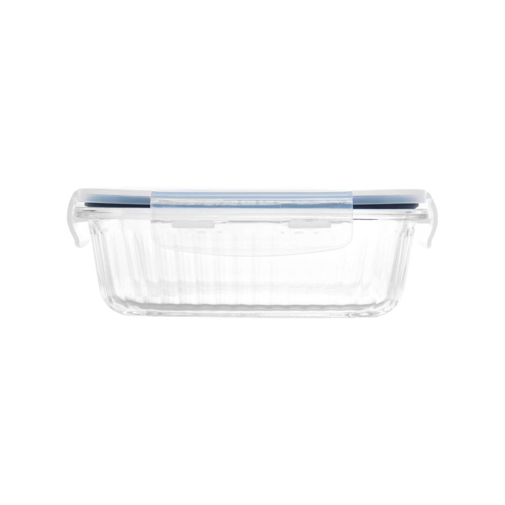 Pote Hermético Wolff Lines de Vidro com Tampa Plástica 640ml - Home & Living