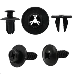 Kit 12 Grampo Parabarro Dianteiro Hb20 2012 13 14 15 16 17 18 2019