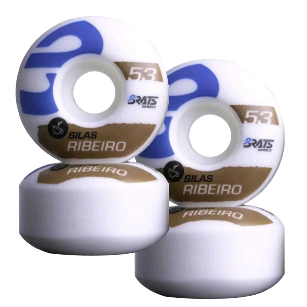 Roda BRATS 53mm 101a Pro Model Silas RIBEIRO