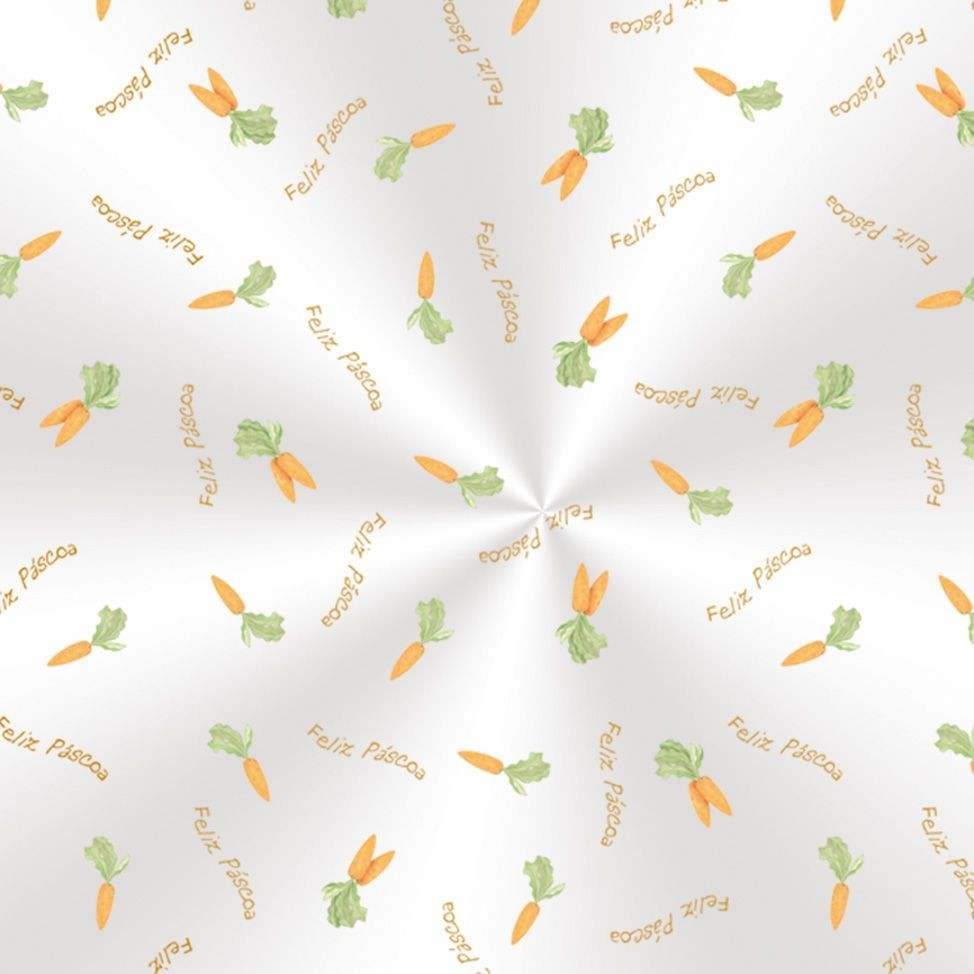 Saco Transparente Decorado 11x19,5cm Cenourinhas - 100 unidades - Cromus Páscoa - Rizzo Embalagens em Oferta na Shopee