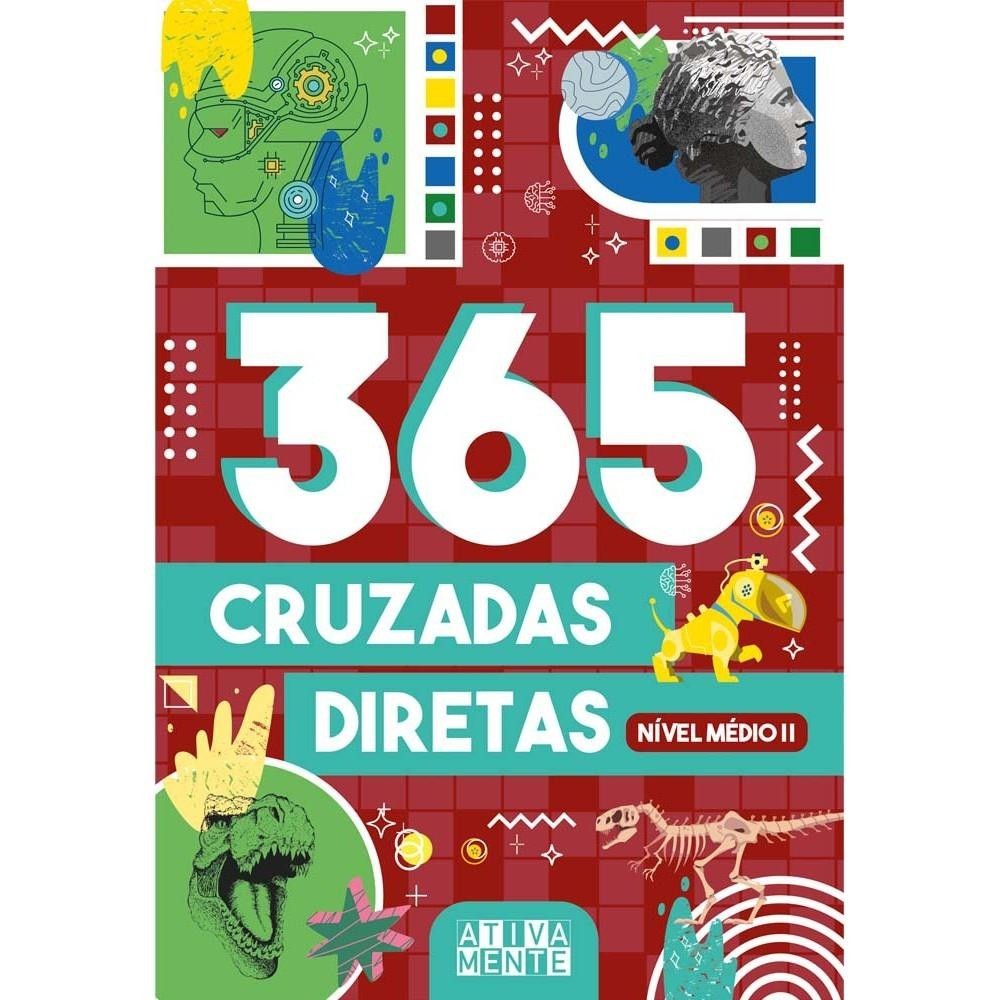 Livro 365 cruzadas diretas  - nível médio II - Books & Magazines