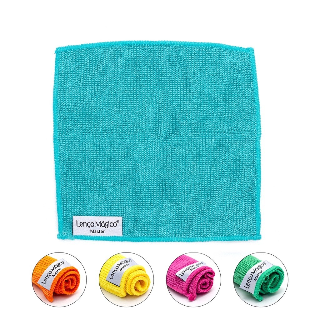 2 Lenço Mágico Master Original Limpa Lentes Óculos Telas Celular