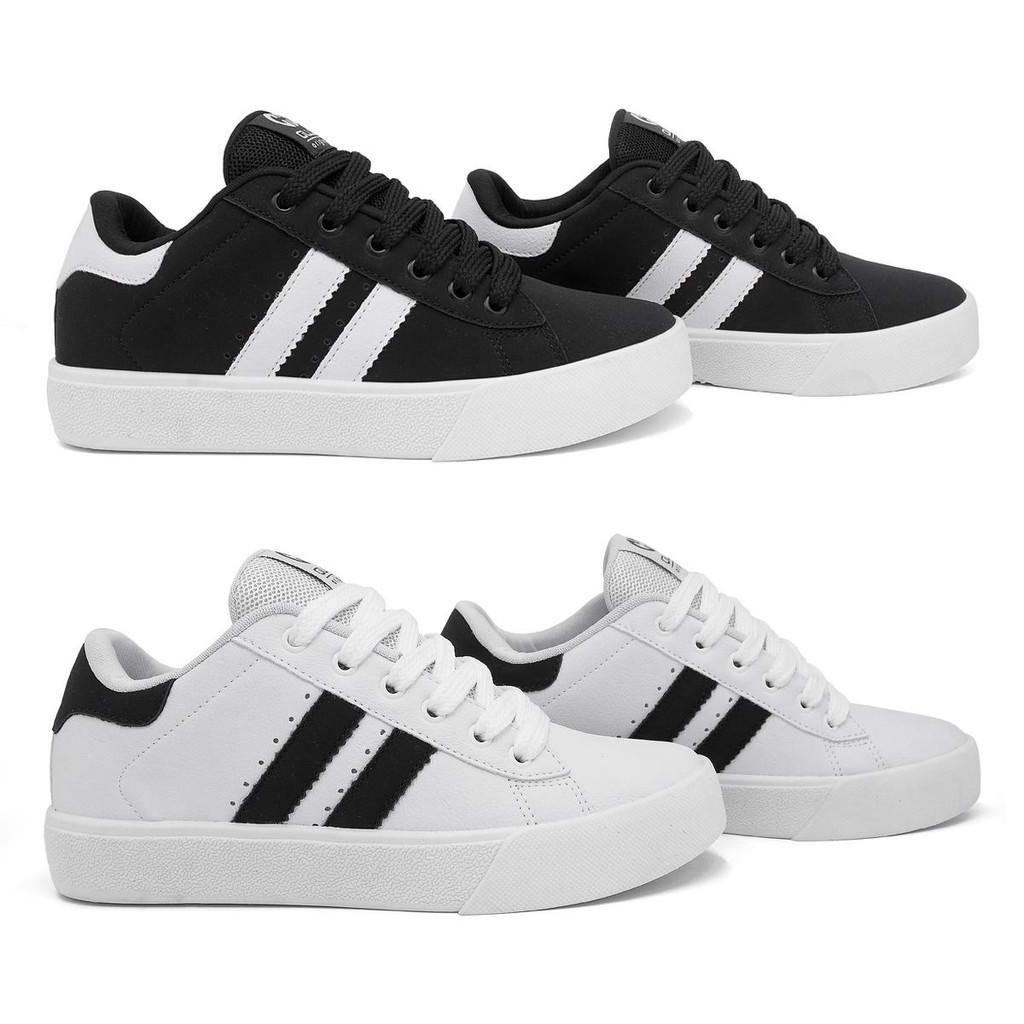 Kit 2 Tênis Street Ollie Juvenil Space2 Menino Conforto em Oferta na Shopee