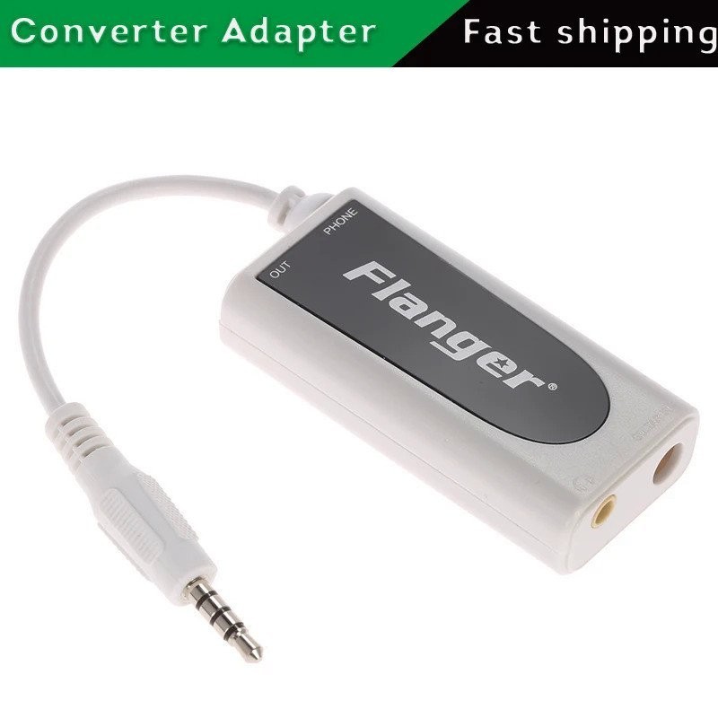 Flanger Fc-21 Electric Guitar Converter Mobile Phone Bass White Bass Guitar Bass Acessórios para