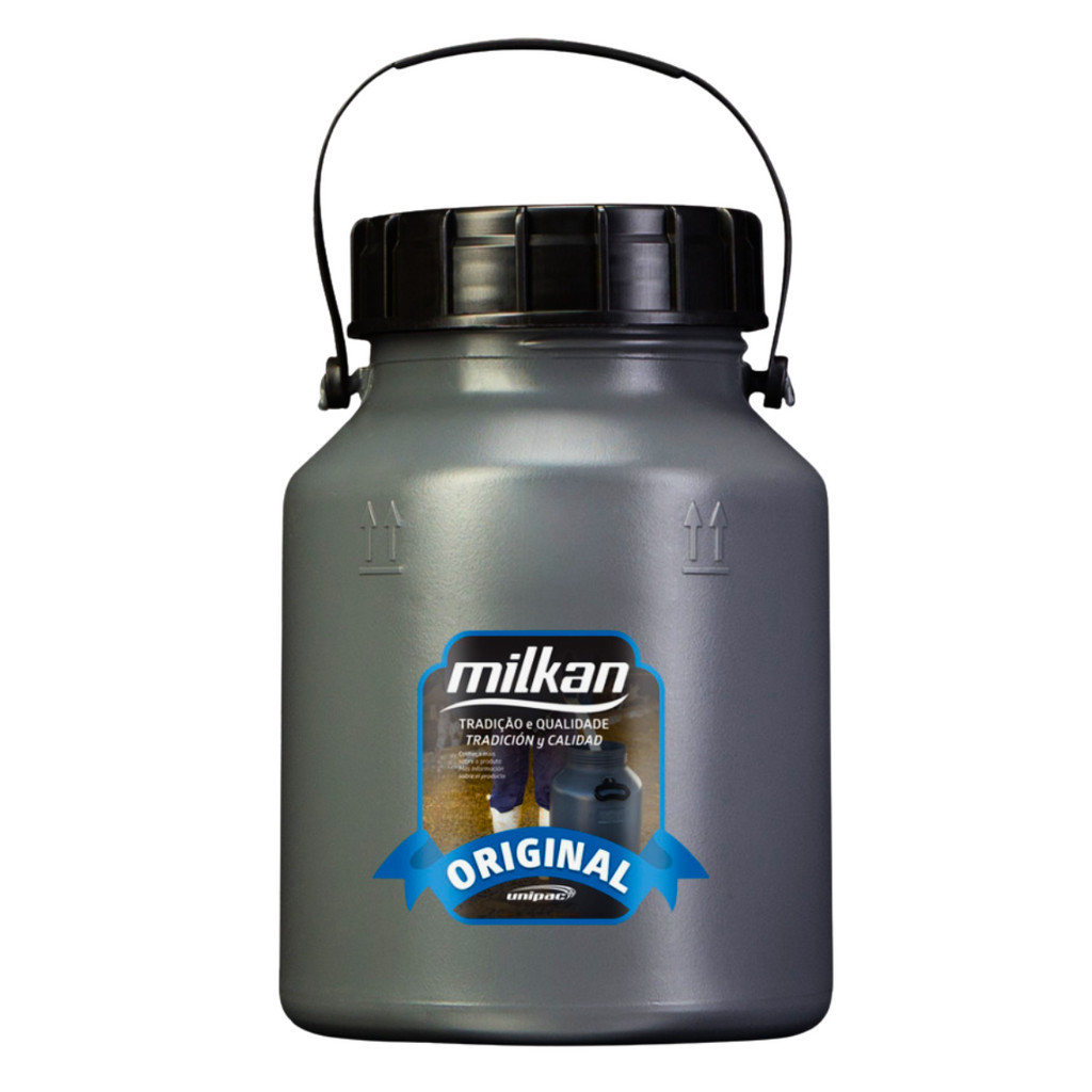 Latão Plástico Leiteira Milkan 5 Litros Vasilhame Tambor em Oferta na Shopee