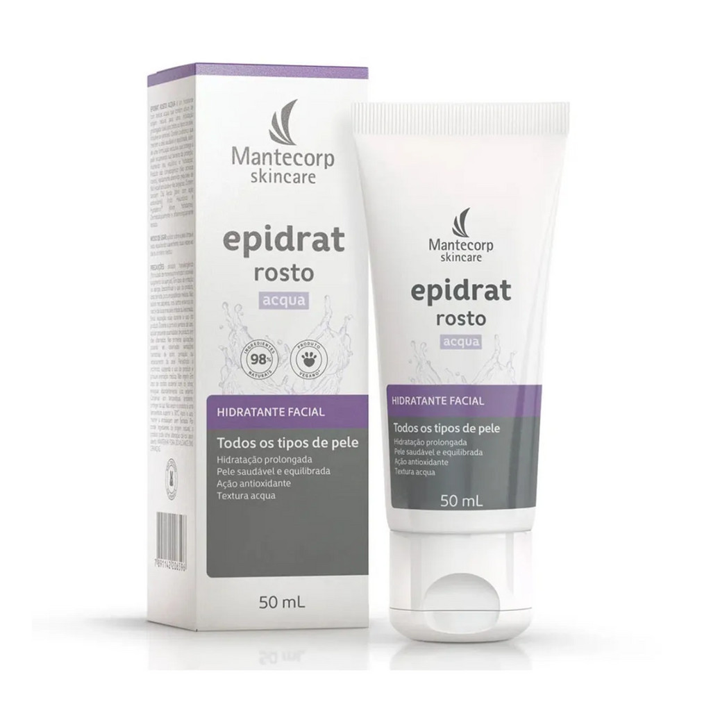 Hidratante Facial Epidrat Rosto Acqua 50ml Mantecorp