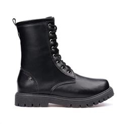 Bota Coturno Infantil Menina Fashion Cano Alto Longo Confortável