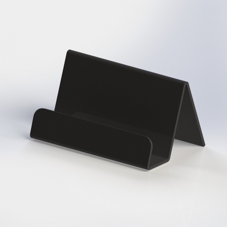 Porta Cartão de Visita Acrílico – Suporte Mesa Celular Panfleto Livreto | Acrilic Ingá