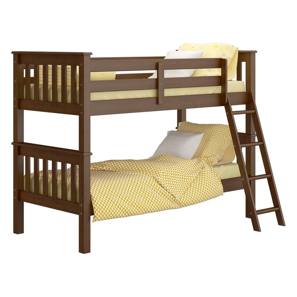 Beliche de Solteiro Madeira Maciça para Colchão 88 x 188 cm Multimóveis CR35206 em Oferta na Shopee