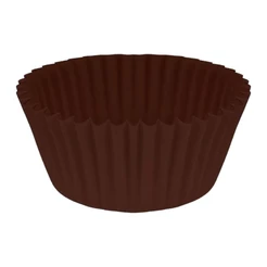 Forminha Gourmet Impermeável para Doces - Marrom - 100 unidades - Regina - Rizzo