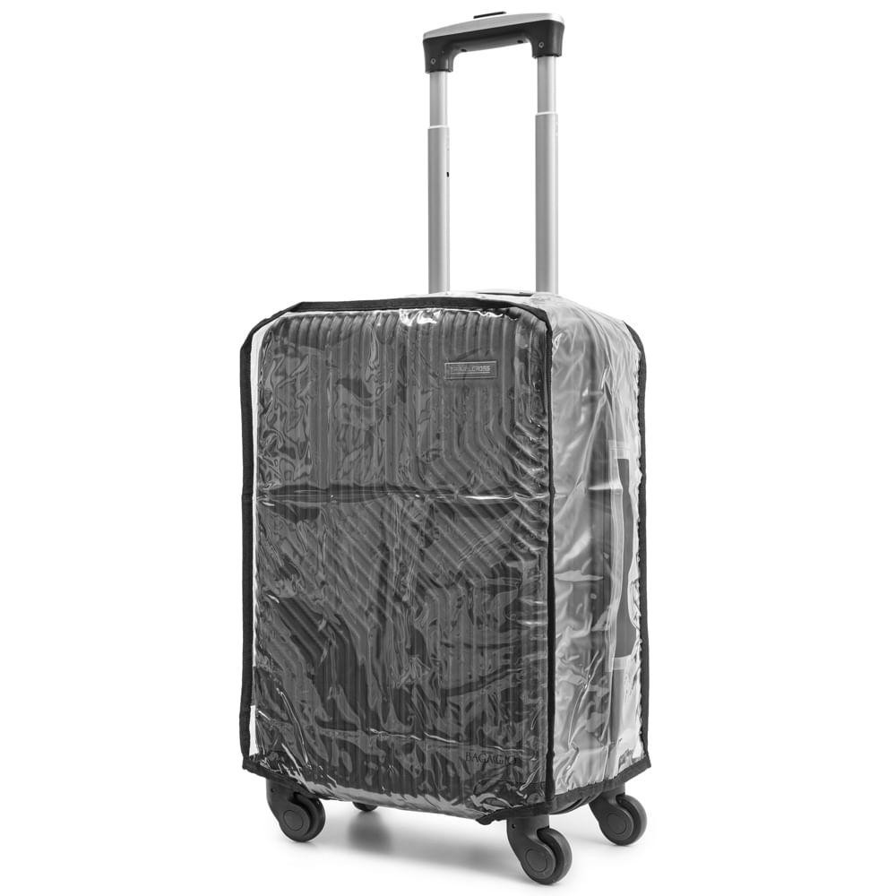 Capa para Malas em PVC - Pequena Transparente em Oferta na Shopee