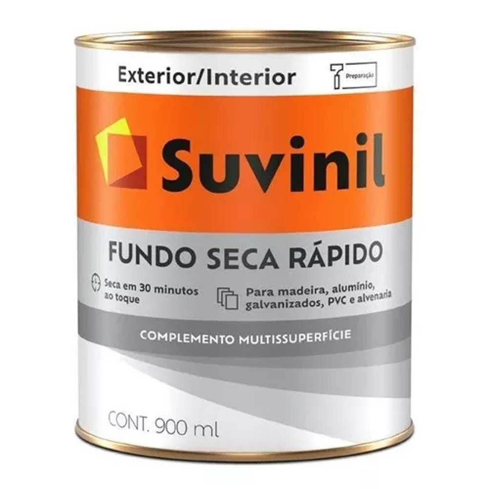 FUNDO SECA RAPIDO BASE AGUA 900ML SUVINIL em Oferta na Shopee