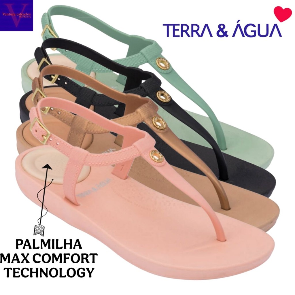 SANDÁLIA ORTOPÉDICA TERRA E ÁGUA ORIGINAL ESPORÃO FASCITE em Oferta na Shopee