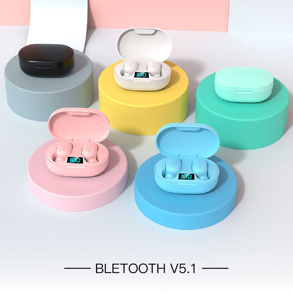 Fashion E6s Fone Sem Fio TWS Bluetooth 5.0 YIHAN