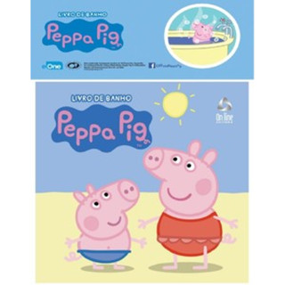 PEPPA PIG   LIVRO DE BANHO em Oferta na Shopee