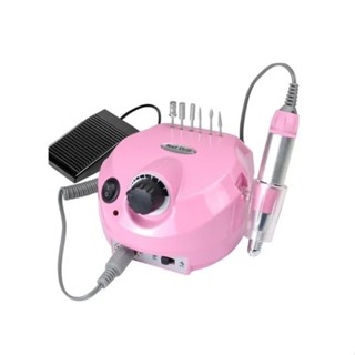 Motor Lixadeira Elétrica Para Unhas de Gel Profissional Com Pedal