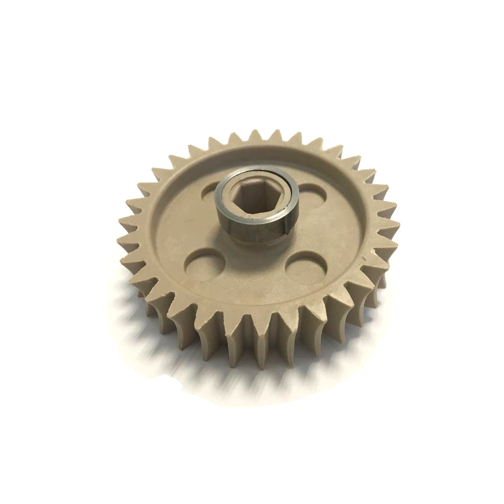 Engrenagem helicoidal 32 dentes com anel para moedor de carne e cilindro de massas AND