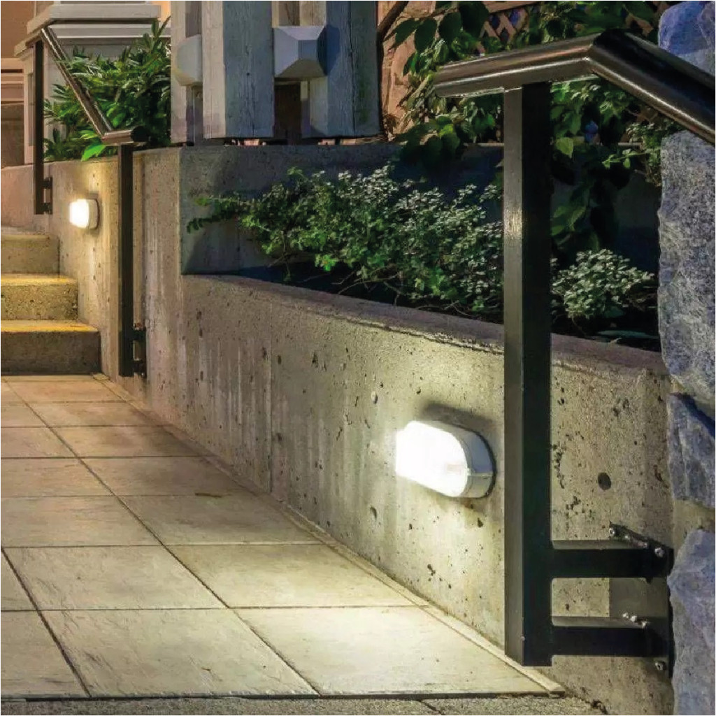 Kit 5/6/8 Luminária Arandela Tartaruga LED 20W Bivolt | Preto ou Branco | Luz Branca ou Luz Quente | A Prova D'Água — imagem 2 de 2
