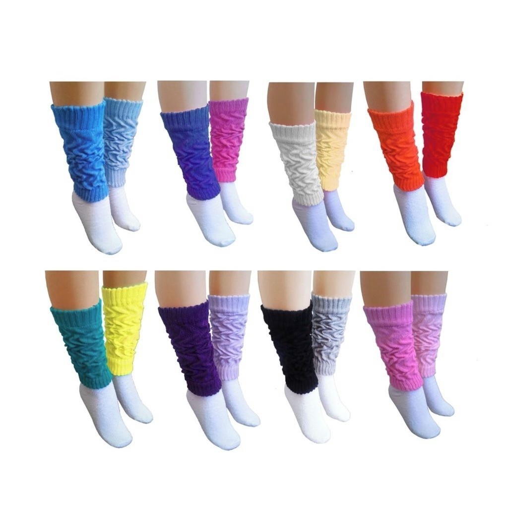 Ballet Academia Aeróbicas em Lã Polaina Meias Caneladas Fitness sem Pés em Oferta na Shopee