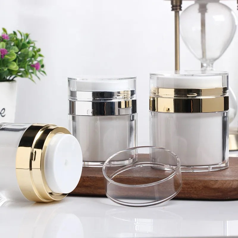 Pote de creme//unha gel facial automático pote para cosméticos30g