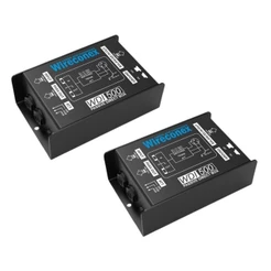 Kit 2 Direct Box Profissional Wireconex WDI 500 Passivo