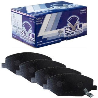 Kit Pastilha Freio New Fiesta 11/17 Dianteira Lucas 2235 Syl em Oferta na Shopee