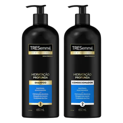 KIT TRESEMMÉ HIDRATAÇÃO PROFUNDA SHAMPOO + CONDICIONADOR 650ML