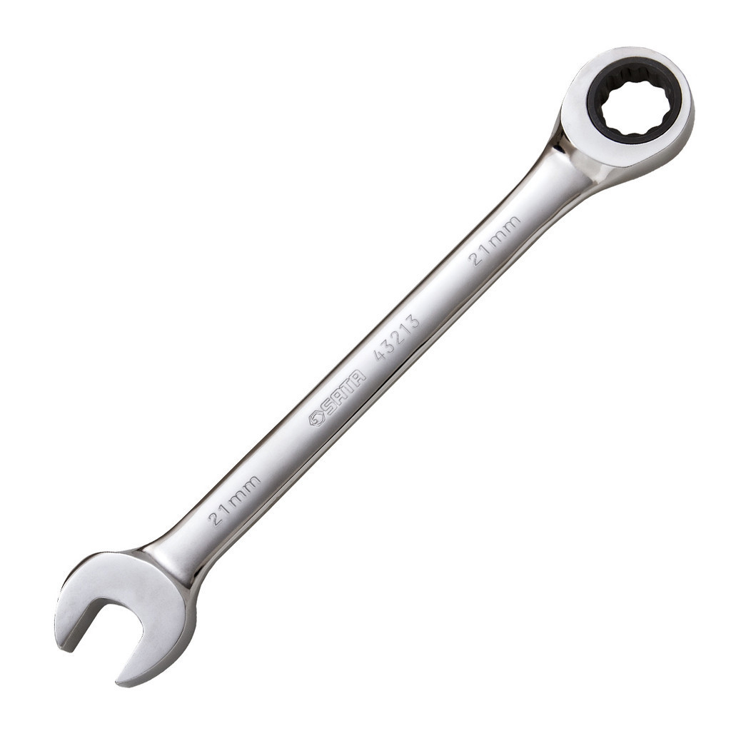 Chave Combinada Com Catraca 21mm Sata Chave Estrela e Boca ST43213ST