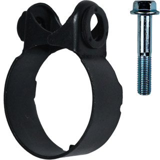 Abraçadeira braçadeira do escape NXR125 NXR150 Bros 2003 a 2008 CRF150 CRF230 2007 a 2020 com parafuso em Oferta na Shopee