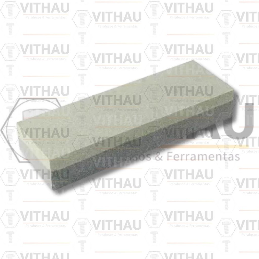 Pedra para afiar amolar facas tesouras e ferramenta dupla face MTX