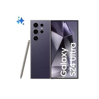 Samsung Galaxy S24 Ultra 512GB 5G-Titanium Violeta Com Caneta S AI Quad Câmera 200MP Selfie 12MP RAM 12GB 6.8 Smartphone Tela