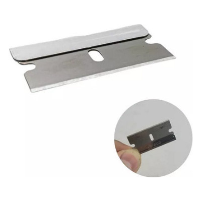 10 Unidades Lamina P/ Raspador Ratinho Raspa Vidro Insulfilm