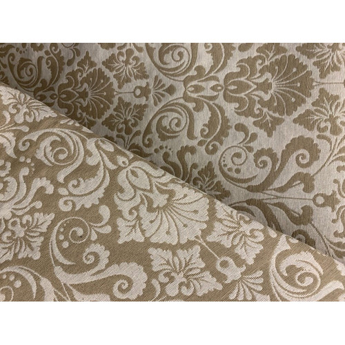 Tecido Decoração Jacquard Medalhão Para Forrar Sofá Poltrona Fazer Manta 1,00 X 1,40m