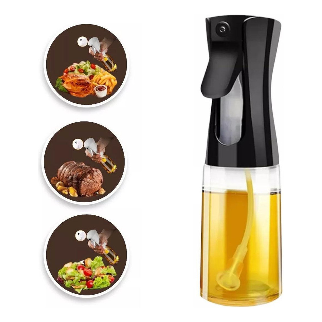Borrifador Azeite Vinagre Óleos Spray Galheteiro Chef Cozinha